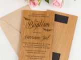 Unique Invitation for Baptism 11b Engraved Wooden Christening Baptism Invitations