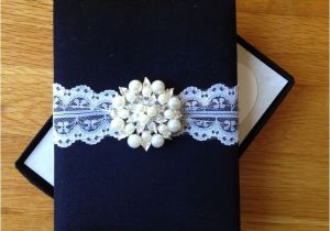 Unique Luxury Wedding Invitations Adorned with Embellishments Black Tie Wedding Invitation Box with A Vintage Feel