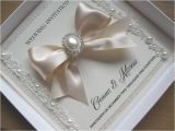 Unique Luxury Wedding Invitations Adorned with Embellishments Luxury Pearl Wedding Invitation Satin Pearl Embellished