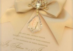 Unique Luxury Wedding Invitations Adorned with Embellishments Unique Luxury Wedding Invitations Adorned with