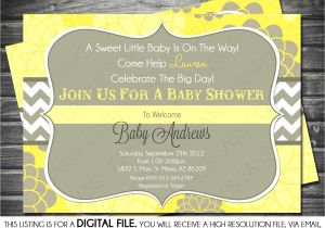 Unisex Baby Shower Invites Templates Gender Neutral Baby Shower Invitations