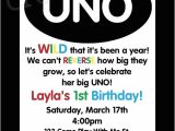 Uno Birthday Invitation Template Free Uno 1st Birthday Invitations