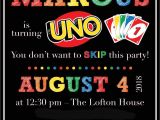 Uno Birthday Invitation Template Uno Birthday Invitation In 2019 1st Birthday Party