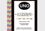 Uno Party Invitations Uno Birthday Party Invitations Colorful Game by