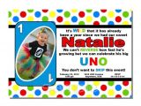 Uno Party Invitations Uno First Birthday Invitation Digital or Printed by
