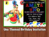 Uno Party Invitations Uno themed Birthday Party Invitation Uno One Year Old