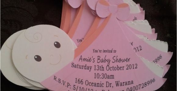 Unusual Baby Shower Invitations Unique Baby Shower Invitations for Girl