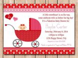 Valentine Baby Shower Invitations 25 Best Ideas About Valentine Baby Shower On Pinterest