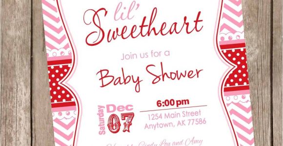 Valentine Baby Shower Invitations something New Valentine’s Day Baby Shower Invitations