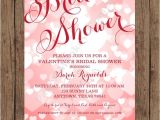 Valentine Bridal Shower Invitations Valentines Bridal Shower Invitations 1 00 Each with