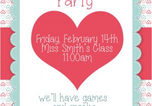 Valentine Party Invitation Template Valentine 39 S Day Party Free Printables How to Nest for Less