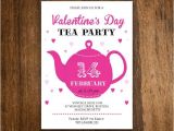 Valentine Tea Party Invitations Free Printable Valentine Tea Party Invitation Invite Teapot