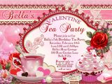 Valentine Tea Party Invitations Free Valentine Tea Party Invitation Valentines Day Party Tea