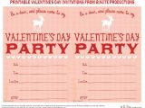 Valentines Party Invitation Ideas 9 Best Images Of Valentine 39 S Day Printable Party