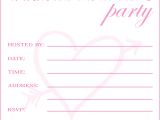 Valentines Party Invitation Ideas 9 Best Images Of Valentine 39 S Day Printable Party