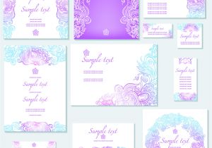 Vector Wedding Invitation Templates Free Vectors Images In Eps and Ai formats