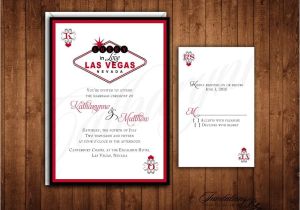 Vegas Bridal Shower Invitations Las Vegas Wedding Invitation Las Vegas Wedding Vegas