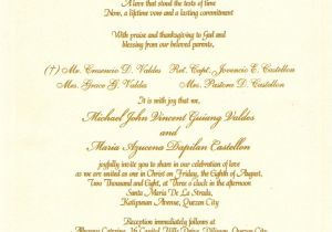 Verbiage for Wedding Invitations Sample Wording for Wedding Invitations Template Best