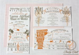 Vermont Wedding Invitations Paisley Quill Vintage Vermont Wedding Invitations