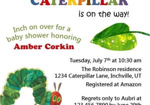 Very Hungry Caterpillar Baby Shower Invitations How to Throw A Very Hungry Caterpillar Baby Shower