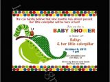 Very Hungry Caterpillar Baby Shower Invitations Very Hungry Caterpillar Baby Shower Invites I Love It