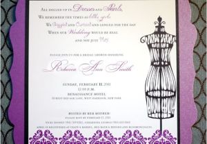 Victorian Bridal Shower Invitations Invitation Chef Cooking Up Designs for Brides with