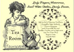 Victorian Tea Party Invitation Template Tea Party Games for A Fun and Fabulous Par Tea