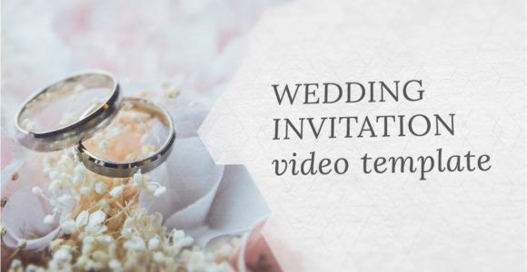 Video Wedding Invitation Template Wedding Invitation Video Template Editable Youtube