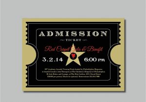 Viewing Party Invitation Template Printable Red Carpet Hollywood Design Oscars Academy