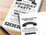 Vintage Birthday Invitation Template 17 Free Birthday Invitation Templates Psd Designyep