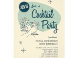 Vintage Cocktail Party Invitations Retro Cocktail Party Invitations Zazzle Com