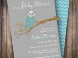 Vintage Owl Baby Shower Invitations Vintage Owl Baby Shower Invitation Retro Owl Baby Shower