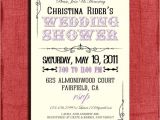 Vintage Style Bridal Shower Invitations Vintage Style Wedding Shower 4×6 Invitation Printable by