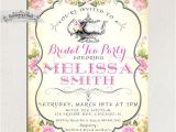 Vintage Tea Party Invitations Free Bridal Shower Tea Party Invitations Vintage Style Pink