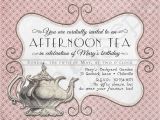 Vintage Tea Party Invitations Free Printable Victorian Tea Party Invitation