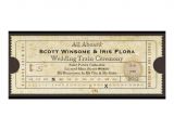 Vintage Train Ticket Wedding Invitation Template 12 Best Images About Train Ticket Invitations On Pinterest