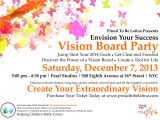 Vision Board Party Invitation Envision Your Success Vision Board Party Tickets Sat