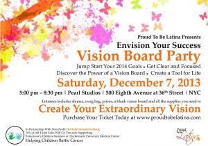 Vision Board Party Invitation Template Up Ing events