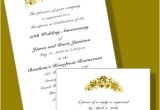 Vistaprint 50th Wedding Anniversary Invitations 50th Wedding Anniversary Invitations with Rsvp Cards