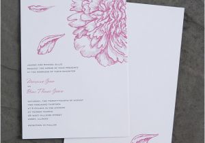 Vistaprint Com Wedding Invitations Vistaprint Wedding Invitation Pink Flowers 1 Flickr