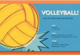Volleyball Party Invitation Template Sports Leagues Free Online Invitations