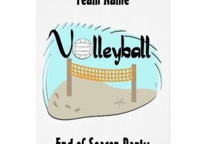 Volleyball Party Invitation Template the Gallery for Gt Talent Show Program Template