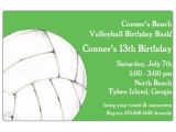 Volleyball Party Invitations Your Serve Volleyball Birthday Invitations Paperstyle