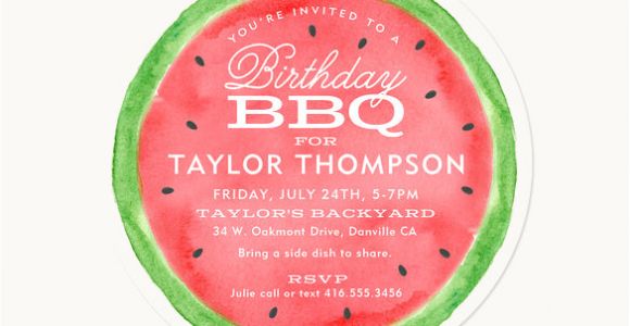 Watermelon Birthday Invitation Template 40 Adult Birthday Invitation Templates Psd Ai Word