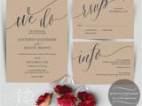 We Do Wedding Invitation Template We Do Wedding Invitation Instant Download by Teeshaderrick