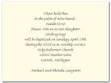 Wedding and Baptism Invitation Wording Baptism Invitation Wording Quotes