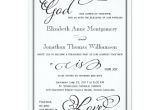 Wedding Card Invitation Wordings Christian Simple God is Love Christian Wedding Invitation Zazzle Com