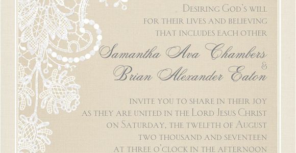 Wedding Card Invitation Wordings Christian Spiritual Wedding Invitation Wording Invitations by Dawn