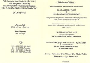 Wedding Card Invitation Write Up Contoh Email Jemputan Kahwin Shoe Susu