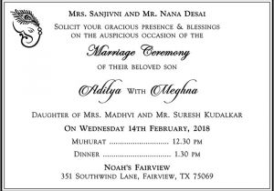 Wedding Card Invitation Write Up Hindu Wedding Cards Wordings Hindu Wedding Invitations